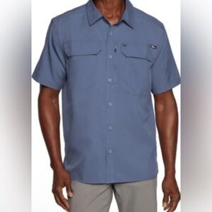 Eddie Bauer Short Sleeved Woven Tech Shirt